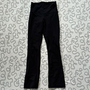 lululemon athletica Black High-Rise Flare Leggings